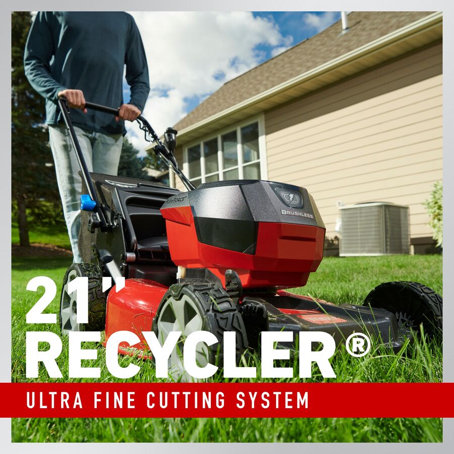 Toro 60V Max* 21 in. (53 cm) Recycler® Self-Propel w/SmartStow® Lawn Mower with 5.0Ah Battery