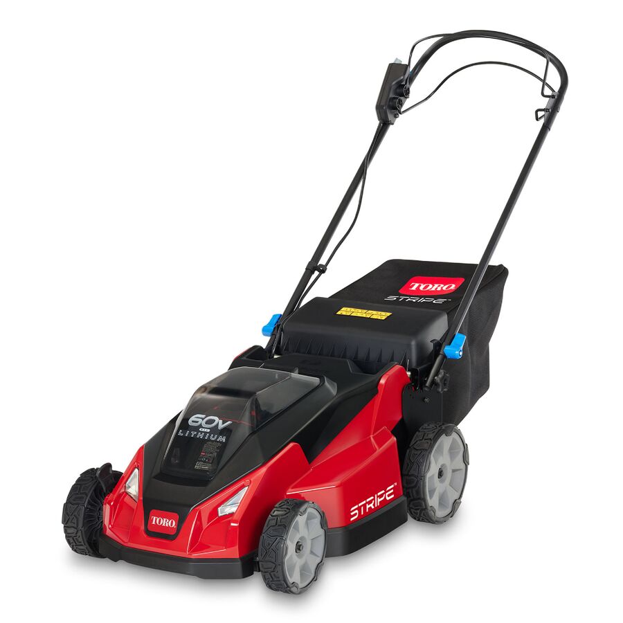 Toro 60V MAX* 21 in. (53 cm) Stripe® Dual-Blades Self-Propelled Mower (21623)