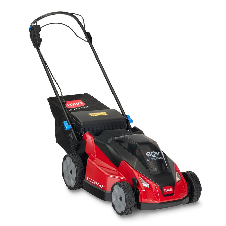 Toro 60V MAX* 21 in. (53 cm) Stripe® Dual-Blades Self-Propelled Mower (21623)