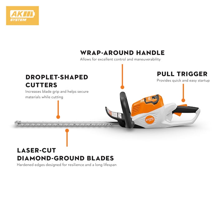 Stihl HSA 50 SET Cordless hedge trimmer,