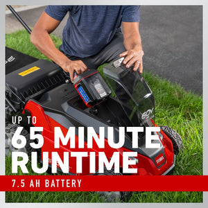 Toro 60V MAX* 21 in. (53 cm) Stripe® Dual-Blades Self-Propelled Mower (21623)