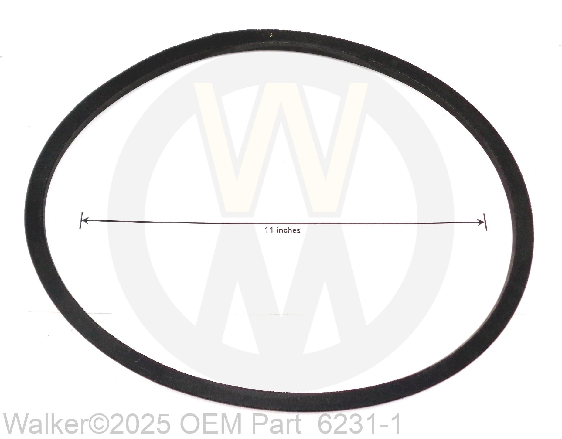 Walker - PTO Drive Belt (B35K) - 6231-1