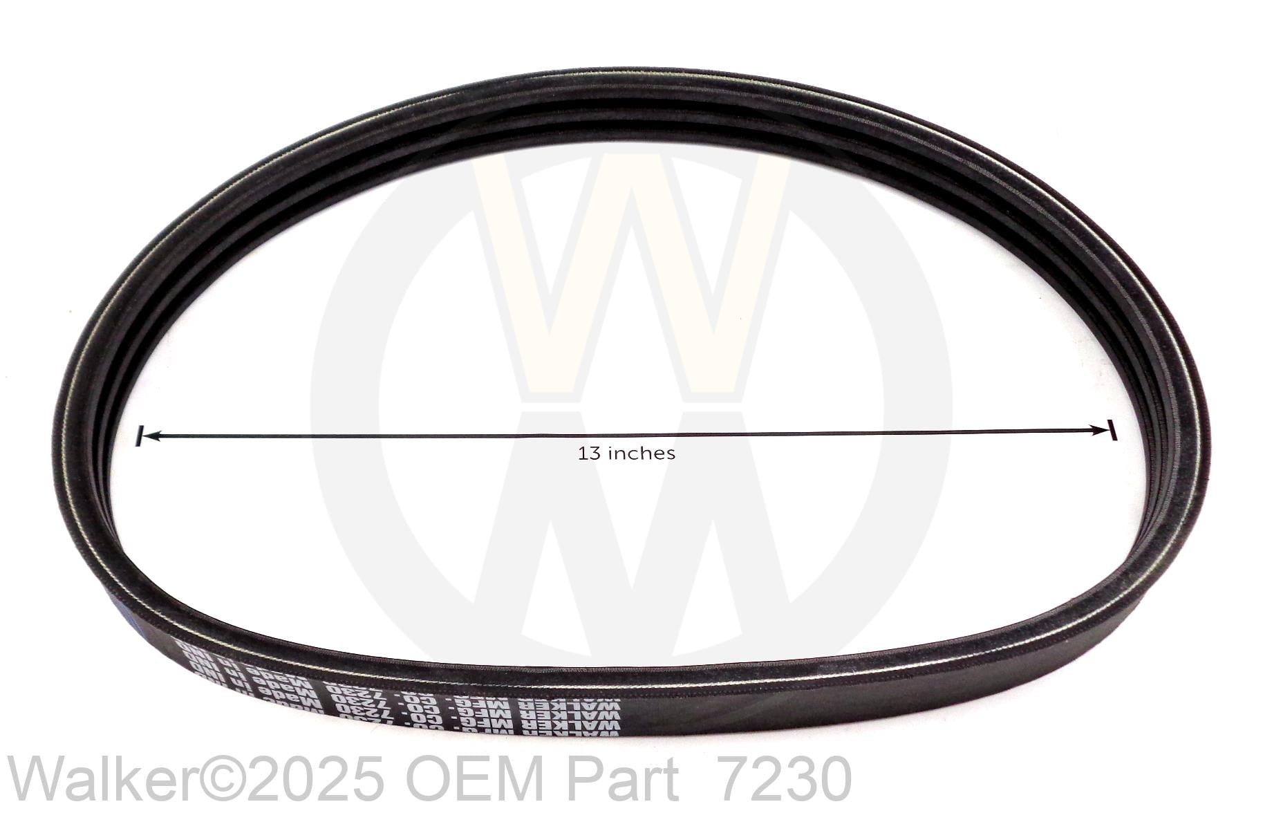 Walker - Engine PTO Belt - 7230