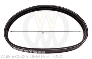 Walker - Engine PTO Belt - 7230