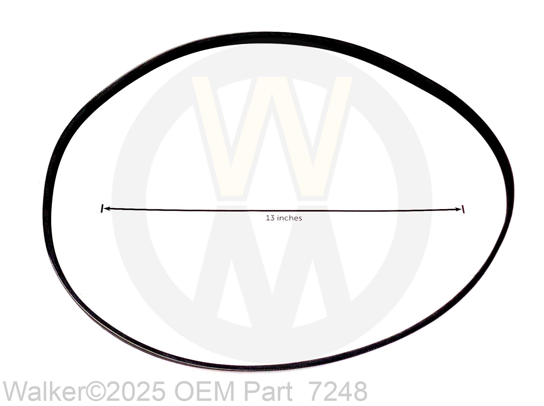 Walker - Ground Drive Belt/MV - 7248