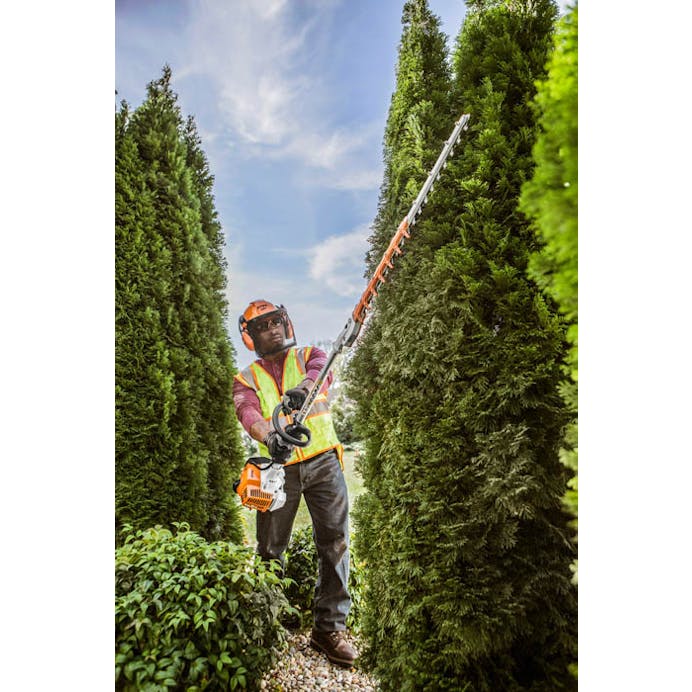 STIHL® HL 91 K 0 degree – 24in Gas Extended‑Reach Hedge Trimmer | 24.1cc STIHL® Engine