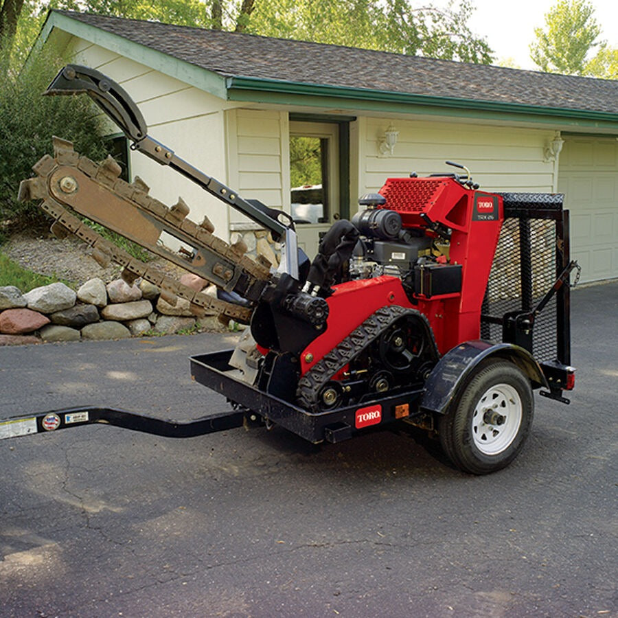 Toro 22979 Trailer for the TRX Trencher and STX Stump Grinder