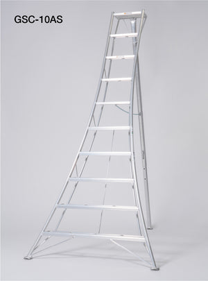Hasegawa - 10 ft. Tripod Ladder - GSC-10AS
