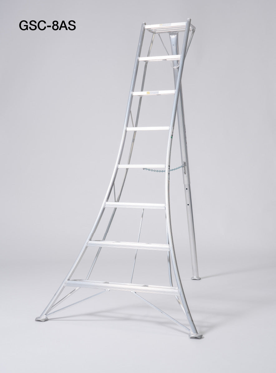 Hasegawa - 8 ft. Tripod Ladder - GSC-8AS