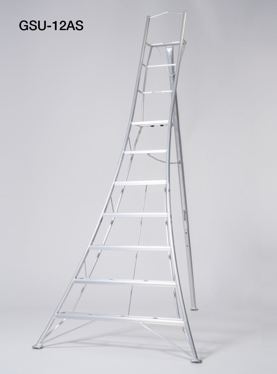 Hasegawa - 12 ft. Platform Tripod Ladder - GSU-12AS