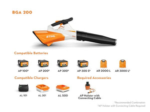 Stihl BGA 200 handheld blower