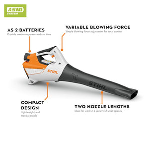 STIHL® BGA 30 – AS System Handheld Blower Kit | Battery & Charger Included