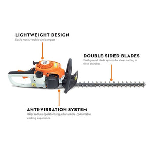 STIHL® HS 45 – 18in Gas Hedge Trimmer | 27.2cc STIHL® Engine