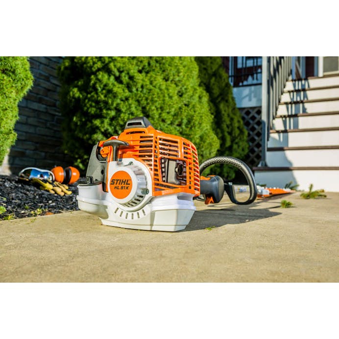STIHL® HL 91 K 0 degree – 24in Gas Extended‑Reach Hedge Trimmer | 24.1cc STIHL® Engine