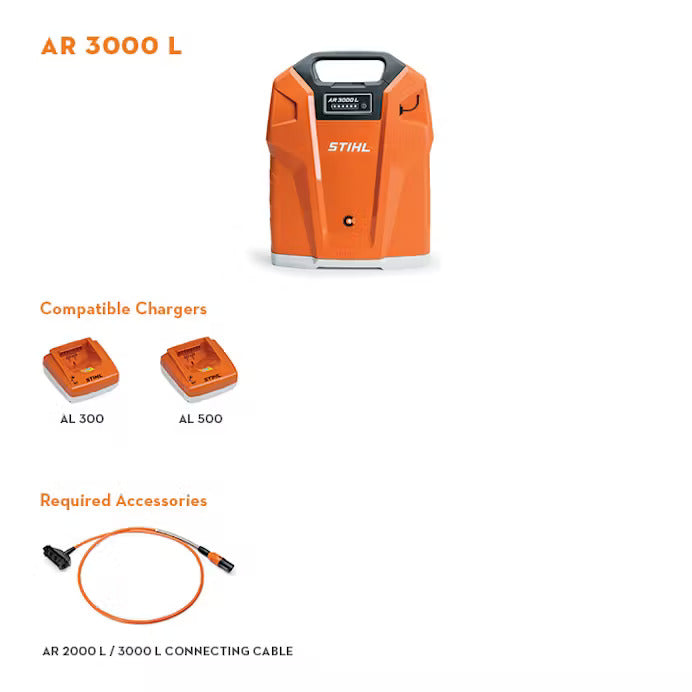 Stihl AR 3000 L Backpack Battery