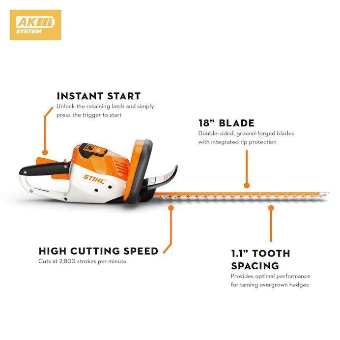 Stihl HSA 56 hedge Trimmer