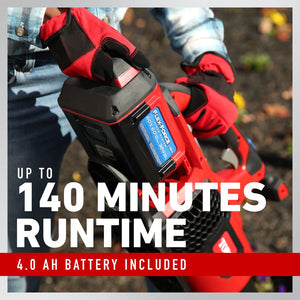 Toro	60V MAX* 157 mph Brushless Leaf Blower with 4.0Ah Battery (51822)