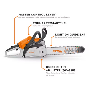 Stihl MS 212 C-BE Z CHAINSAW,45CM/18