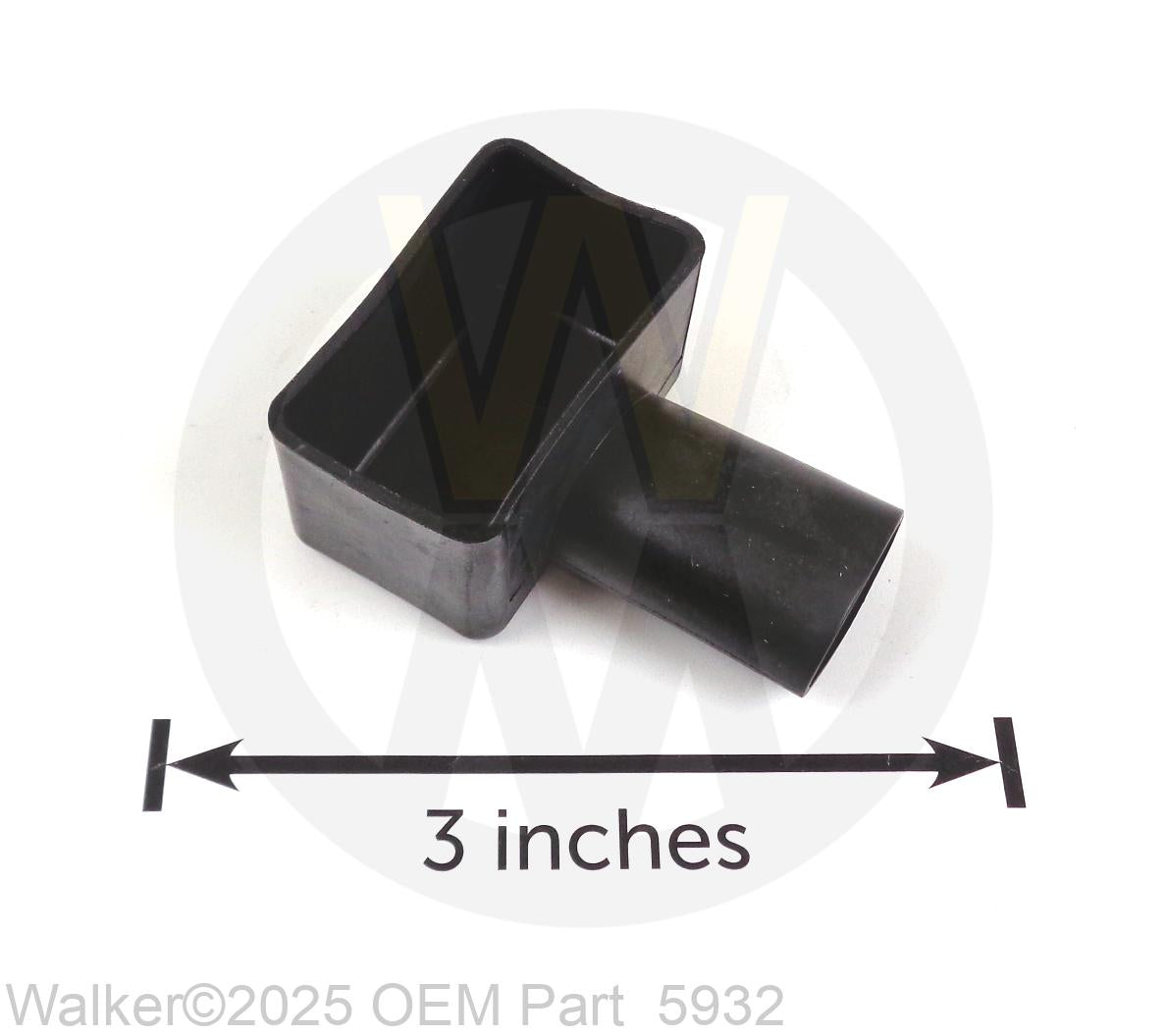 Walker - Battery Trmnl Insl.Blk(-) - 5932