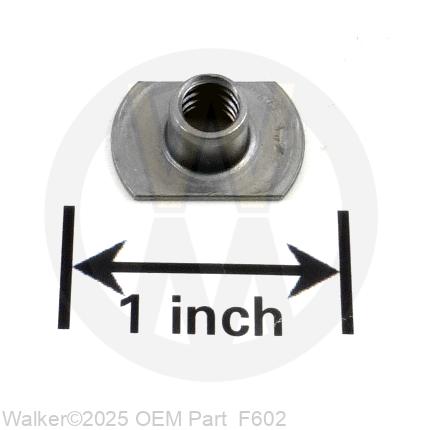 Walker - 1/4-20x1/4 T-Nut - F602