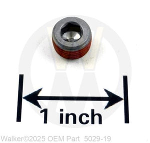 Walker - Oil Fill Plug 1/8