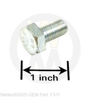 Walker - M10x1.25x20 Hex Bolt - F311