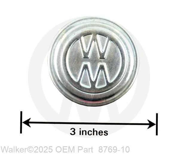 Walker - Dust Cap, Deck Caster - 8769-10