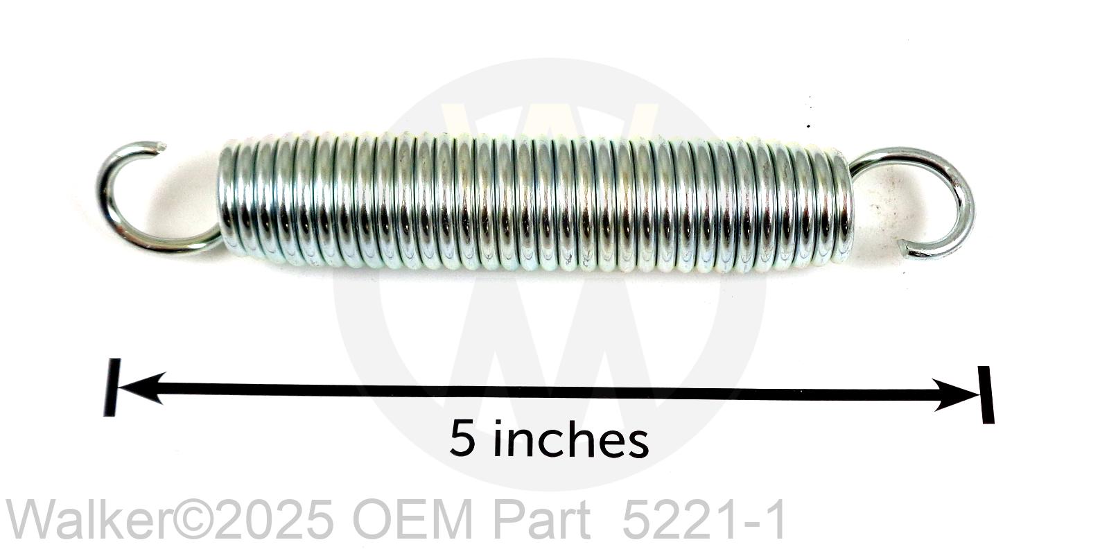 Walker - Extension Spring (3/4x5) - 5221-1