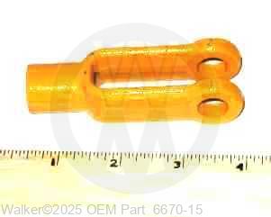 Walker - SU6670-9) Yoke (1/2) - 6670-15