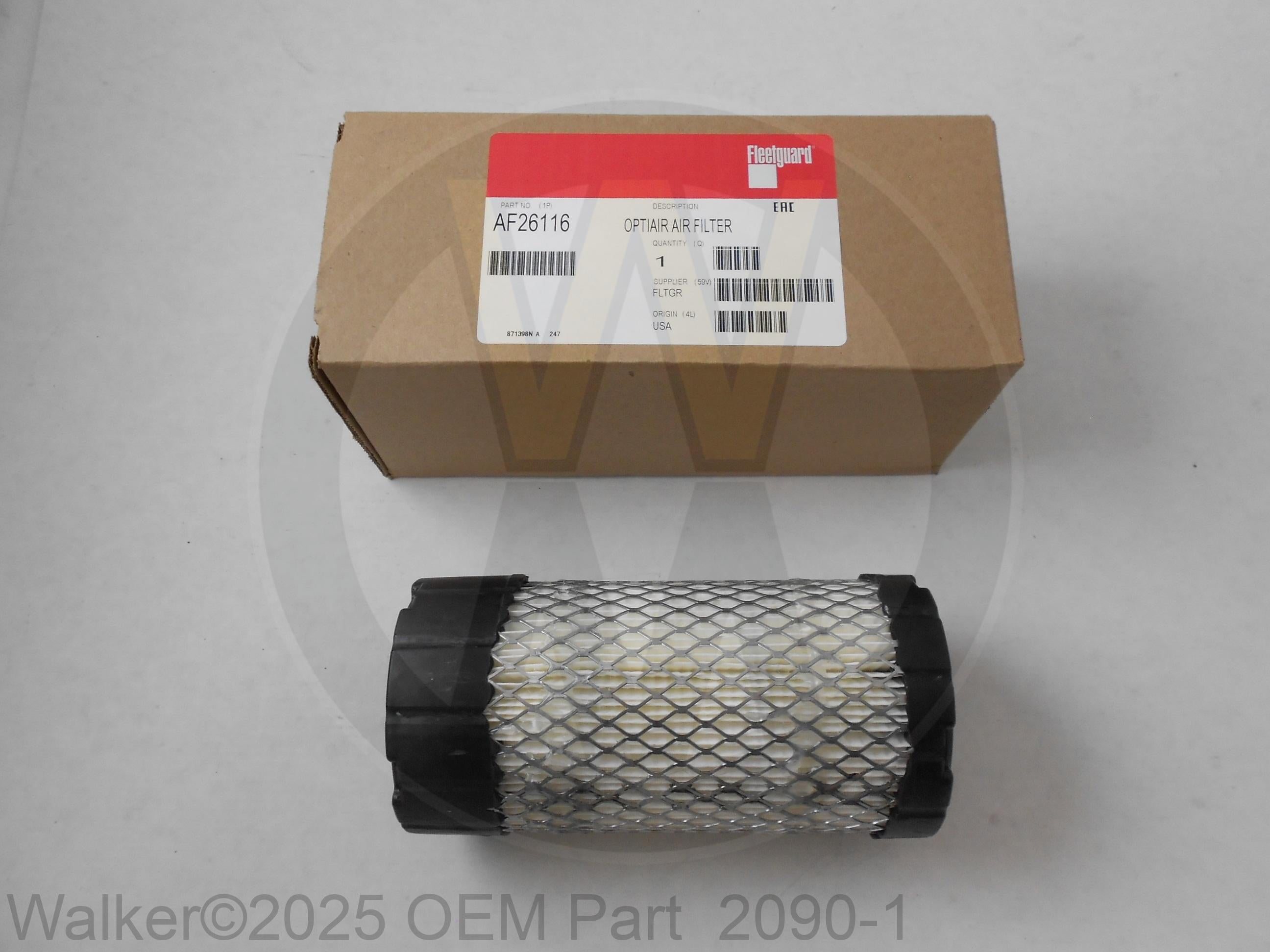 Walker - Air Cleaner Cartridge - 2090-1