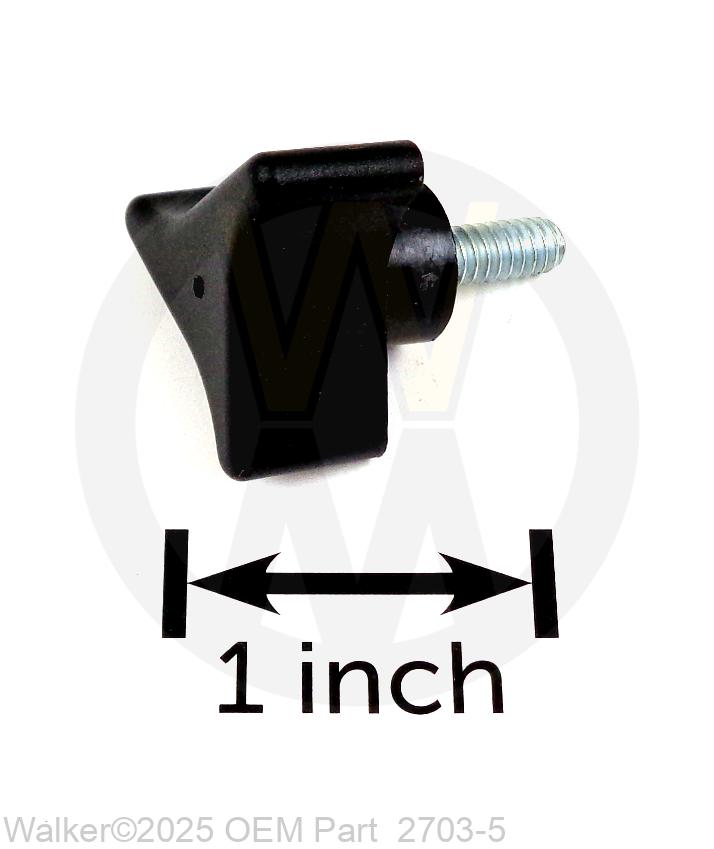 Walker - Knob, 10-24x1/2 - 2703-5