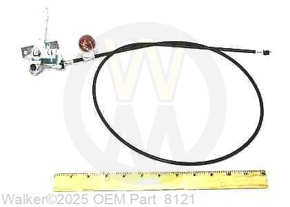 Walker - Throttle Cntrl/Cable Assy - 8121