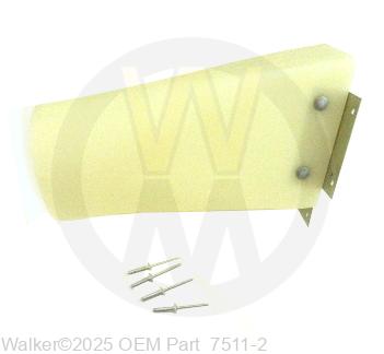 Walker - Delivery Chute 7.0/MS Gray Box - 7511-2