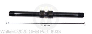 Walker - Tail Whl Axle(3/4x10-3/8) - 8038