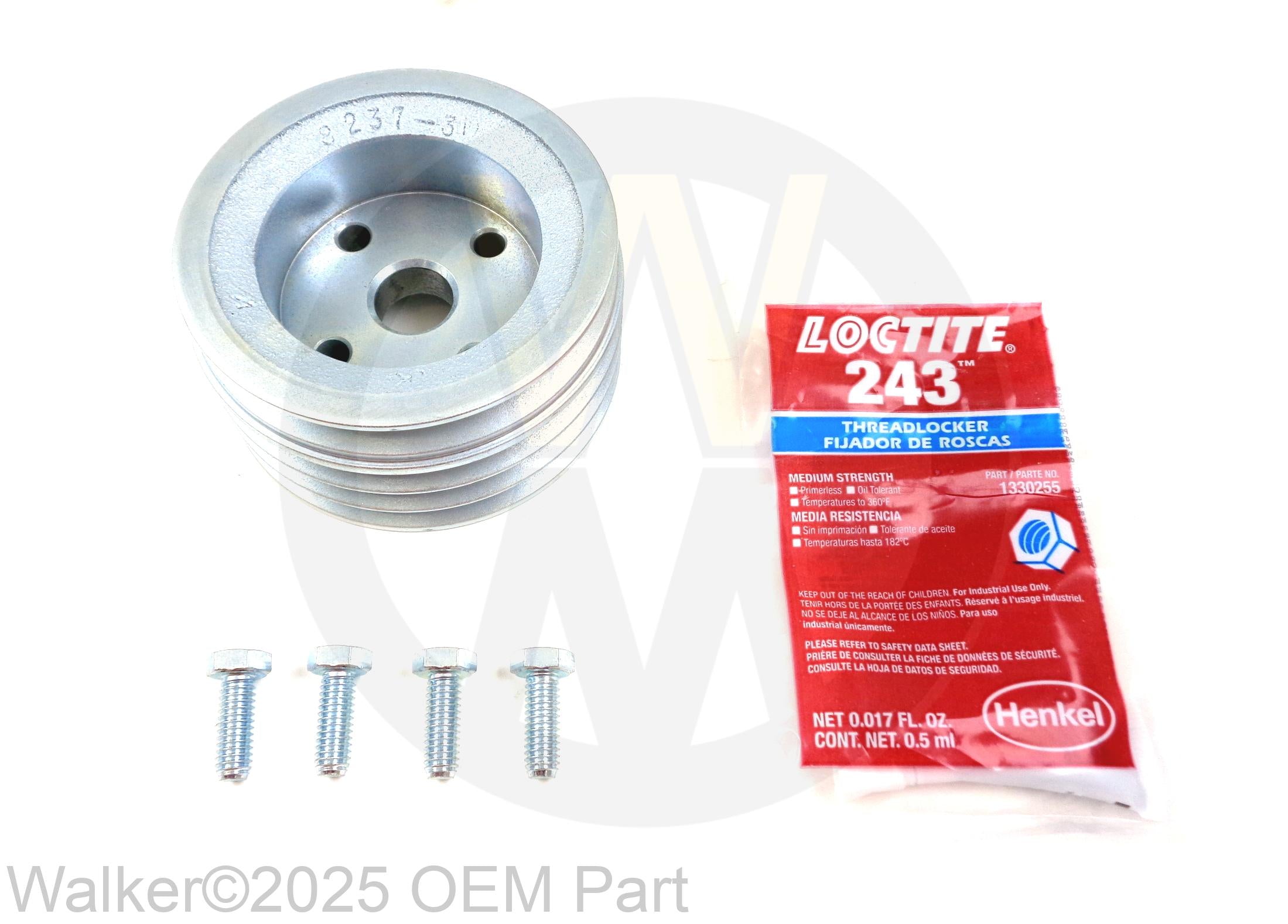 Walker - Engine Pulley (4/3.8/3V) - 8237-2