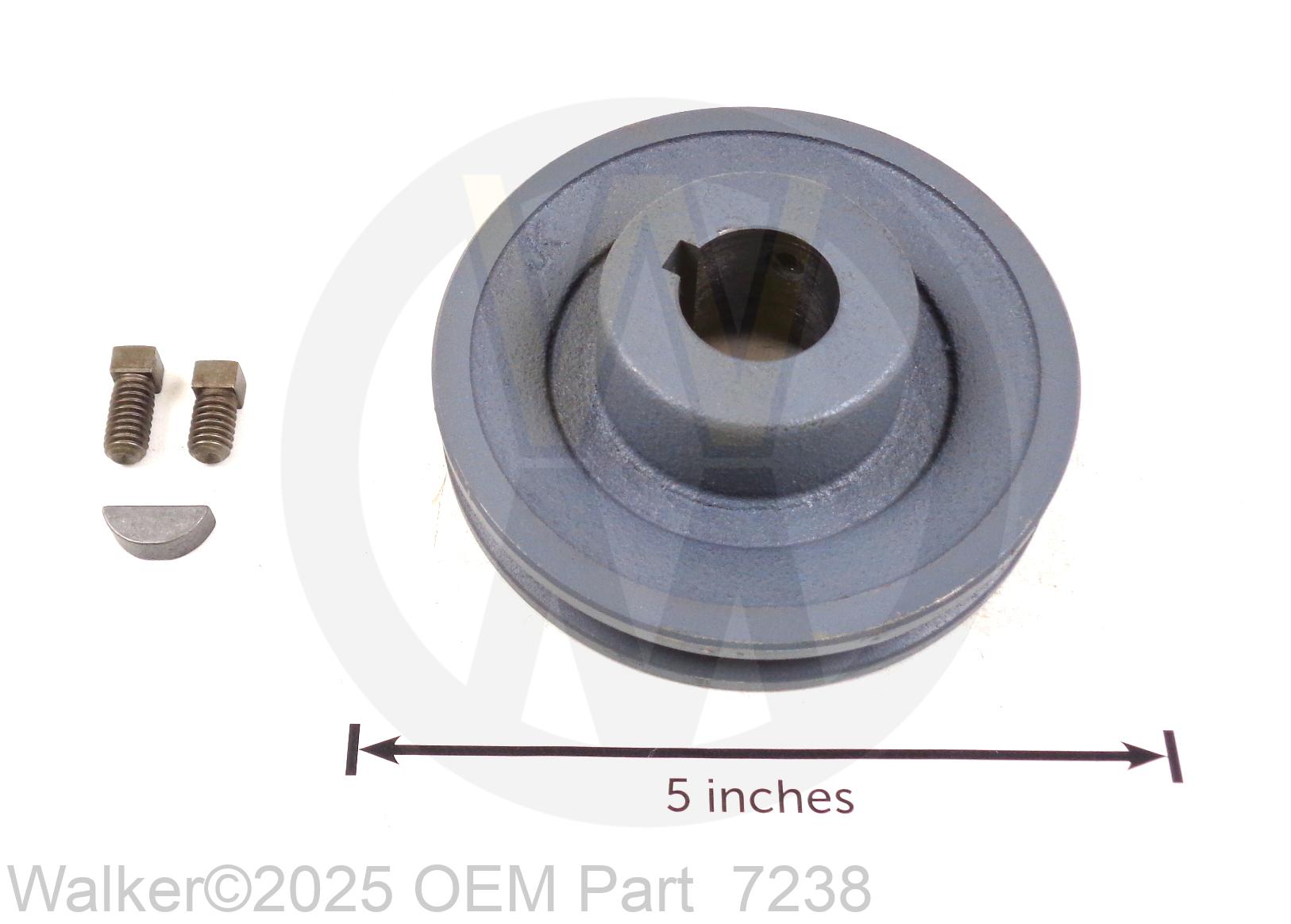 Walker - Blwr Dr Pulley (4-1/4/3V) - 7238