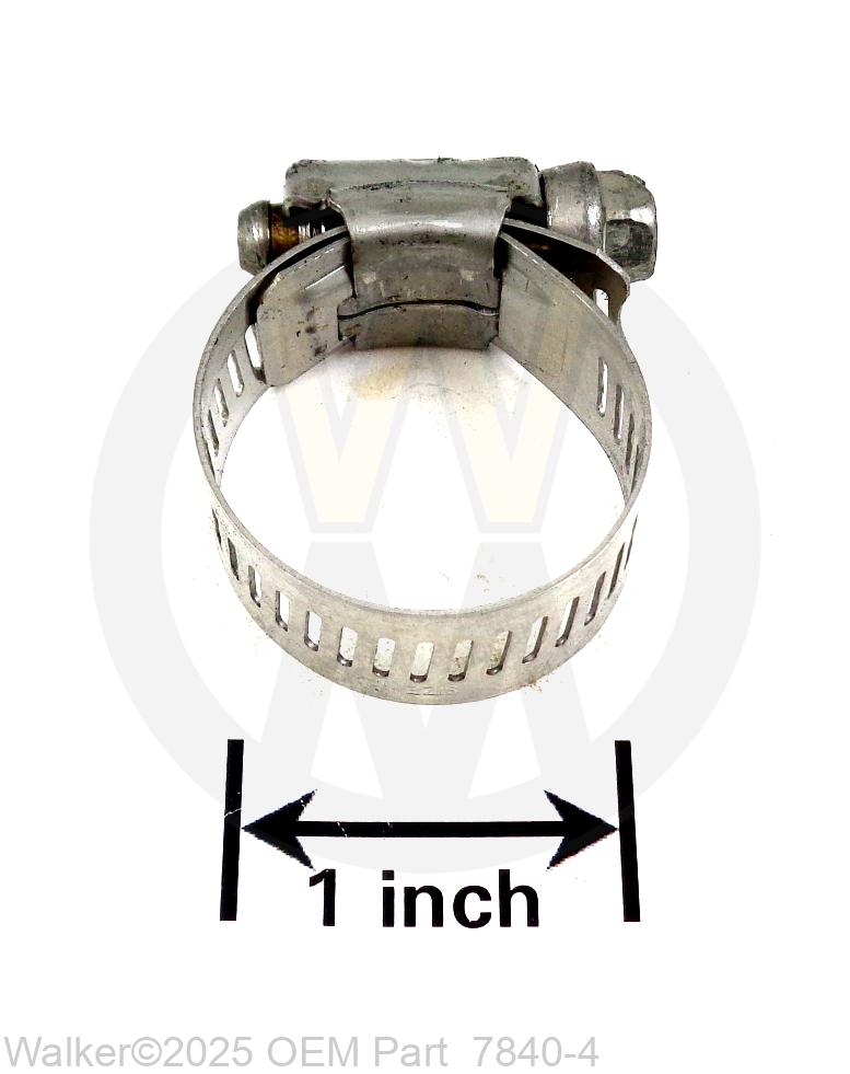 Walker - Hose Clamp (3/4 to 1-1/2) - 7840-4