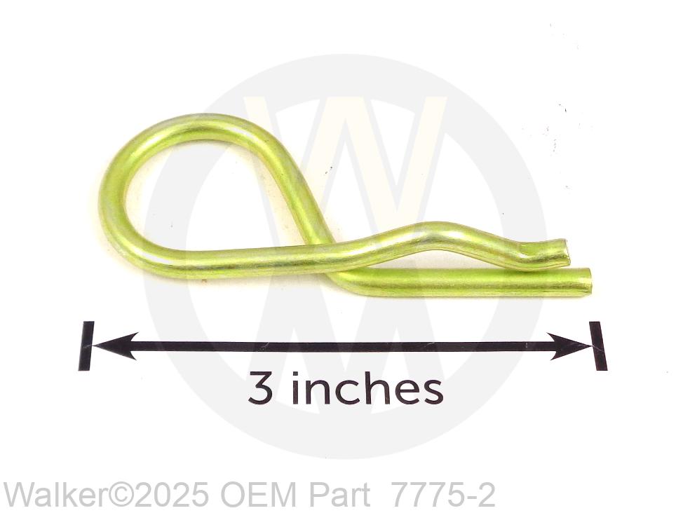 Walker - Hitch Pin/RH Gold (#6) - 7775-2