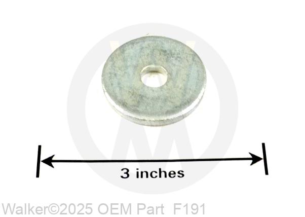 Walker - 3/8x1-1/2x3/16 Washer - F191