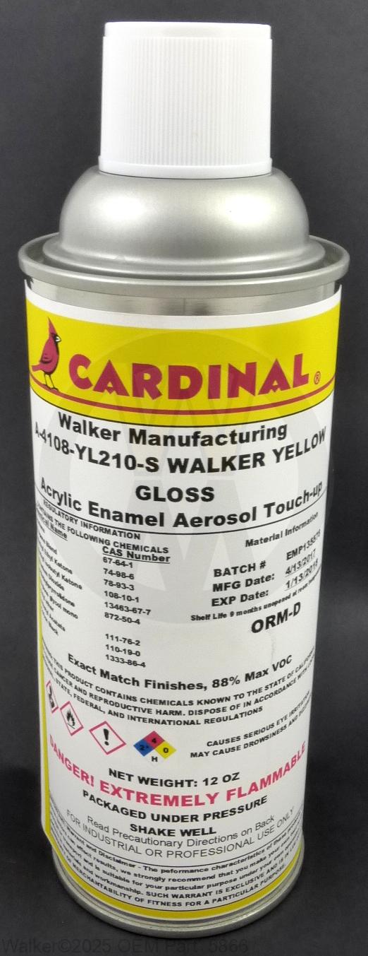 Walker - Touch-up Paint (Yellow) 12oz - 5866