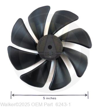 Walker - Hydro Fan, CW  FRONT - 6243-1