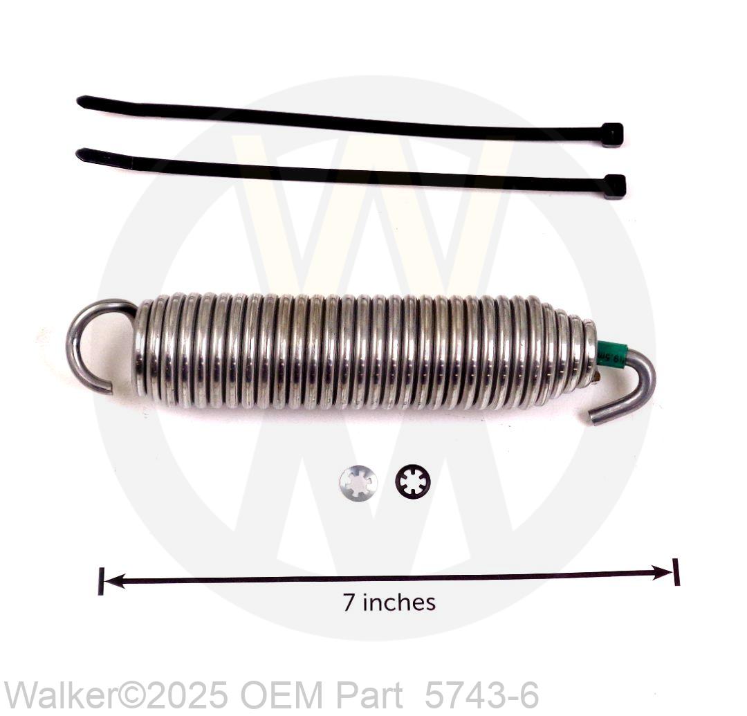 Walker - Ext. Spring (1-1/2x7-3/4) (Green Spring) - 5743-6