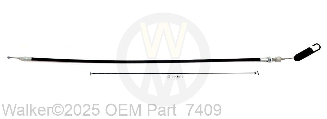 Walker - Brake Cntrl Cble/RH(20.5) - 7409