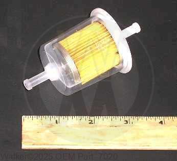 Walker - Fuel Filter/In-Line - 7020